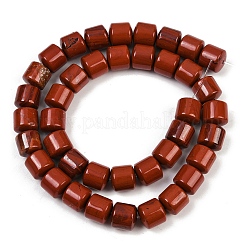 Натуральные красные яшмы бусы пряди G-G275-D08-10x10mm