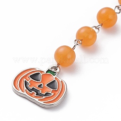 Segnalibri in lega in stile tibetano per il giorno di halloween&nbsp;AJEW-JK00163