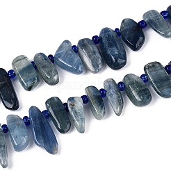 Натуральные нити из кианита / цианита / дистенового бисера&nbsp;G-Z091-A22