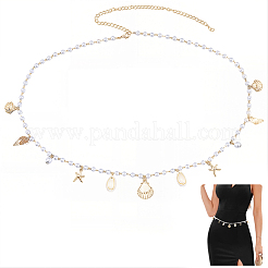 1 chaîne de taille d'été pour femme&nbsp;AJEW-CY0003-26