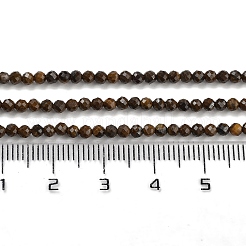 Природных тигровый глаз бисер нитей&nbsp;LS-G-M399-03A-01