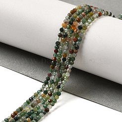 Природного индийского агата бисер нитей&nbsp;G-J002-03K