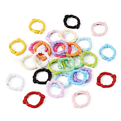 28 Stück 14 Farben Backfarbe Zinklegierung Federtorringe&nbsp;FIND-TA0010-21