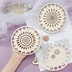 3 шт. 3-х стильная пластина для намотки хлопковой и деревянной нити DIY-GF0005-01