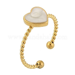 Кольца-манжеты из нержавеющей стали 304 с эмалью для женщин&nbsp;LS-RJEW-G338-04G-01