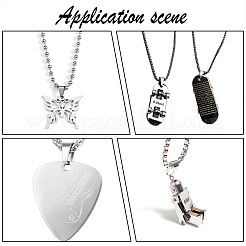 Наборы из нержавеющей стали 304 с защелкивающимися дужками STAS-UN0010-83P