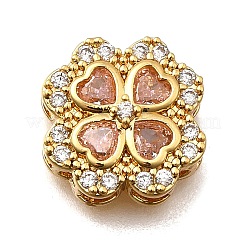 Многожильные звенья из латуни с паве из кубического циркония&nbsp;KK-F913-13G