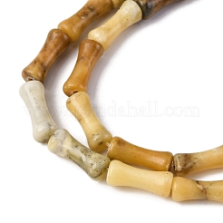 Природные желтые опал бусины пряди G-L624-G10-12x5mm