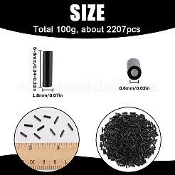 100 г непрозрачных цветных стеклянных круглых бусин SEED-SC0001-39A