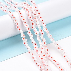 Ручной работы стеклянная бусина тысячецветник нитей&nbsp;LAMP-J035-4mm-64