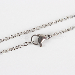 Fabricación de collares con cadena de cable de acero inoxidable 304&nbsp;STAS-P045-05