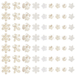 270 шт. 9 вида акриловых бусин с имитацией жемчуга&nbsp;OACR-TA0004-01