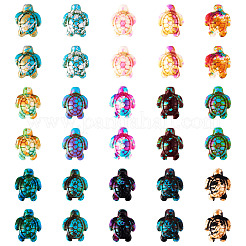 60 шт. 15 вида синтетических бирюзовых бусин&nbsp;G-TA0002-19