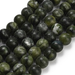 Naturali cinesi perle di giada fili&nbsp;G-P626-10mm-01A
