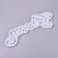 Свадебные diy word силиконовые Молды для жениха&nbsp;X-DIY-K017-08