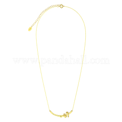 Ювелирные изделия 925 стерлингового серебра детские ножки руки кулон ожерелья NJEW-K272-01G