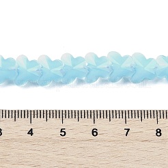 Chapelets de perles en verre imitation jade&nbsp;EGLA-L045-I-A05
