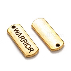 Тибетском стиле сплава прямоугольник подвески TIBEP-Q043-050AG-RS