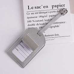 Вырезанная полая бирка для багажа из искусственной кожи 4 шт. OFST-CL0001-01A-01