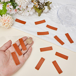 Etiquetas de cuero pu&nbsp;DIY-WH0780-32