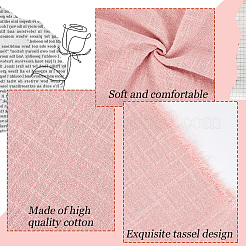 Квадратная дорожка для стола из хлопка&nbsp;AJEW-WH20018-13D