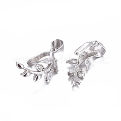 Антикоррозийное родиевое покрытие 925 серебряная подвеска STER-L058-023P