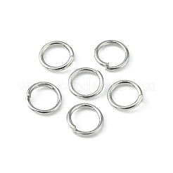 鉄オープン丸カン  ラウンド  プラチナ  21ゲージ  5x0.7mm  内径：3.6mm  約1000個/50g&nbsp;IFIN-YW0001-41P