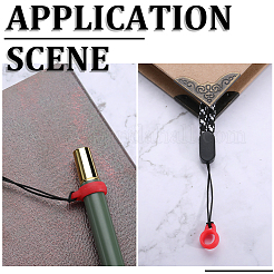 60шт. 2-х стильный силиконовый кулон SIL-GF0001-42B