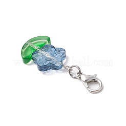 Стекло подвесные украшения HJEW-JM03379