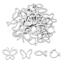 24 шт. 4 соединительных кольца из нержавеющей стали 304 STAS-UN0023-74