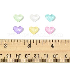 12шт 6 цвета стеклянные кабошоны со стразами RGLA-FS0001-19