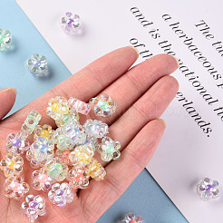 Прозрачные акриловые бусины X-TACR-S152-06B