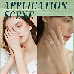 4 шт. латунные регулируемые кольца&nbsp;KK-SC0007-05