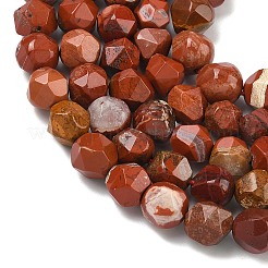 Chapelets de perles en jaspe rouge naturel&nbsp;X-G-F826-D02-01