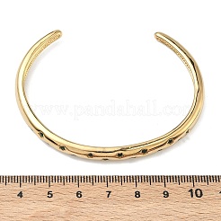 Armreifen aus 304 Edelstahl mit Strassen für Damen&nbsp;BJEW-D456-03G-01