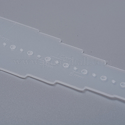 Modelli di fori per cintura in plastica pvc&nbsp;TOOL-WH0121-04