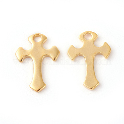 201 pequeños dijes de cruz de acero inoxidable&nbsp;LS-STAS-F192-079G