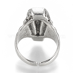 Сплав манжеты кольца пальцев RJEW-N027-30