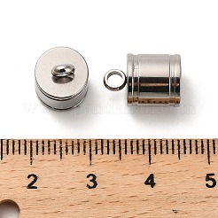 201 наконечники для шнура из нержавеющей стали&nbsp;STAS-S167-01G-P