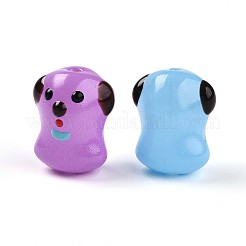 Эмалевые бусины ручной работы в технике лэмпворк&nbsp;LAMP-N029-02