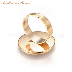Anello a fascia in acciaio inossidabile chirurgico 316 vuoto&nbsp;STAS-C125-04S
