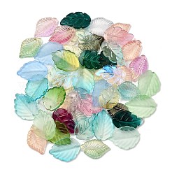 50шт 3 стиля прозрачные стеклянные подвески&nbsp;GLAA-FP0001-28