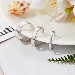 925 открытое кольцо-манжета из стерлингового серебра с родиевым покрытием JR868A-01