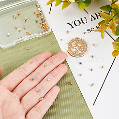 60шт 2 стильные латунные бусины KK-AR0002-54