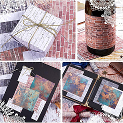 Quadratische Scrapbook-Papierblöcke&nbsp;DIY-WH20013-83B