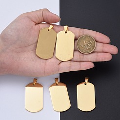 Большие подвески из нержавеющей стали 304 с вакуумным покрытием PVD&nbsp;STAS-I140-19E-G