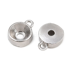 Ciondoli in acciaio inossidabile 304 con strass&nbsp;SA-CBAC865-01C-P
