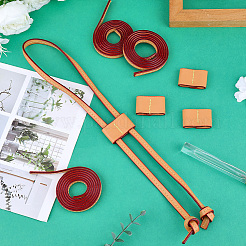 4 шт. шнурок из искусственной кожи для сумки-ведра&nbsp;AJEW-CL0001-30A