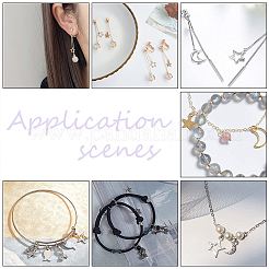 80 шт. 2 подвески из нержавеющей стали 304&nbsp;STAS-UN0041-02