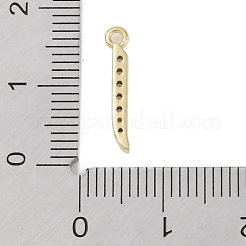 Покрытие стойки латунь микропаве прозрачные подвески из кубического циркония KK-A224-03H-G